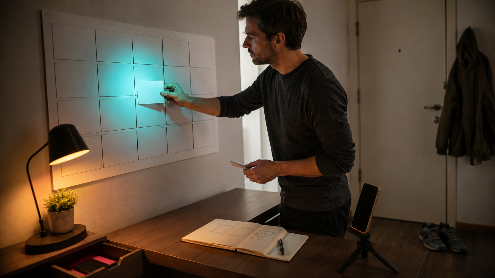 Une personne accomplit immédiatement une première action simple et mesurable